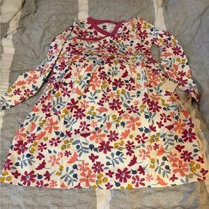 Tea Collection Floral Kids Dress - Pink, Yellow, Blue